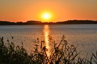 Sonnenuntergang auf Usedom